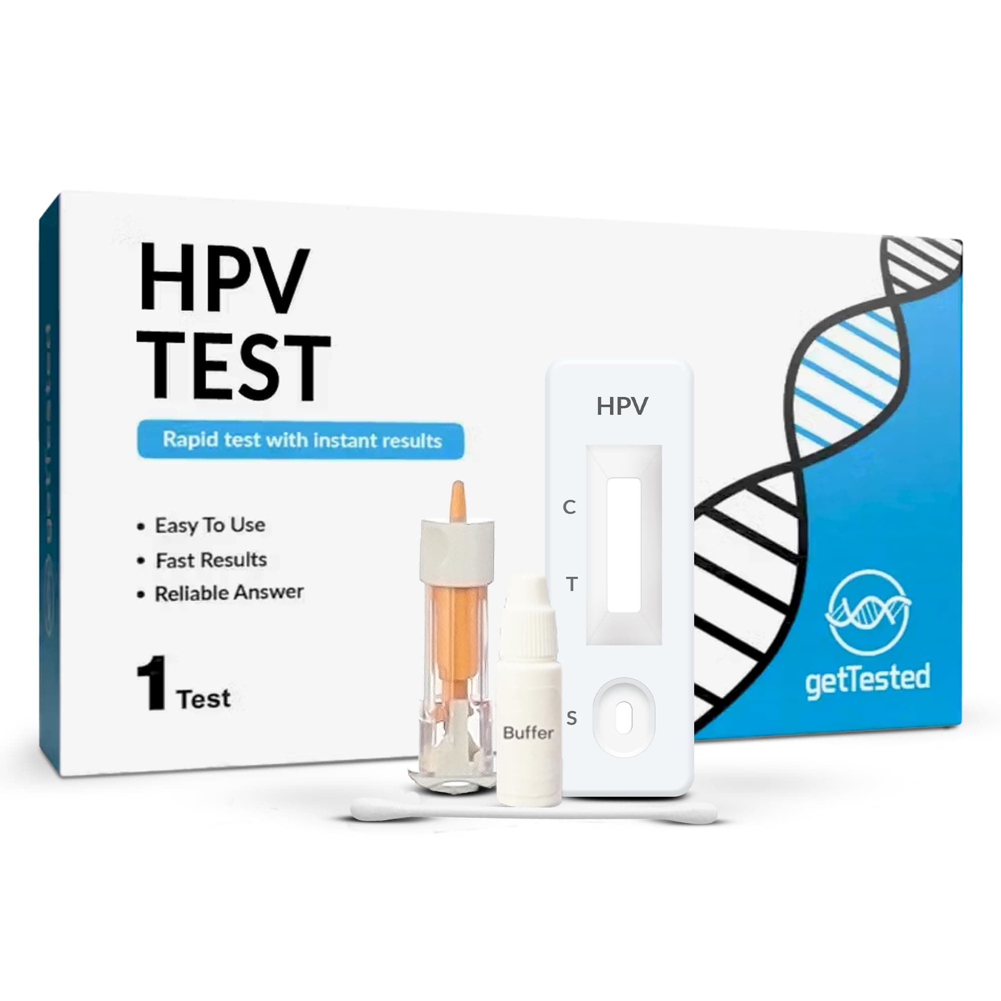 HPV Test Discover Human Papillomavirus (HPV) Quickly and Easily with GetTeste...