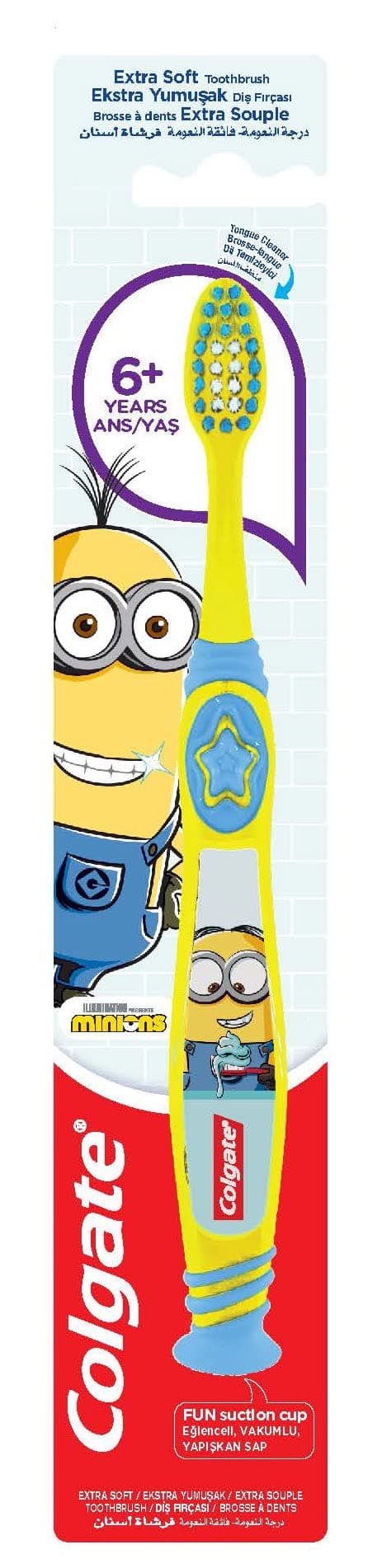 Colgate Kids Minion Extra Soft Toothbrush 6+ Years 1 piece