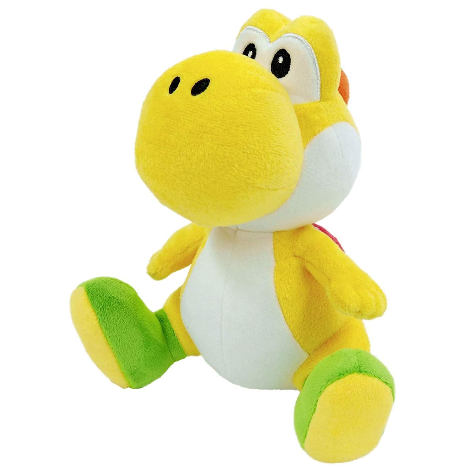 1220 Super Mario All Star Collection Yellow Yoshi Plush, 7"