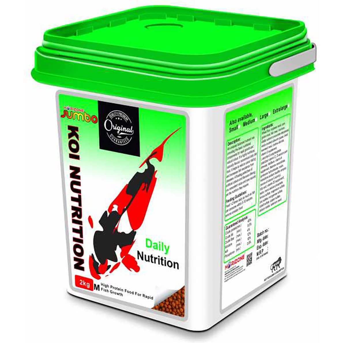 Jumbo Koi Nutrition 2Kg-Medium