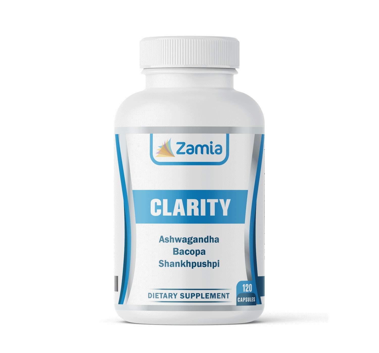 Ayurvedic Herbs for Mental Clarity | Memory and Focus | Shankhpushpi, Bacopa, Ashwagandha | Nootropic Concentration | Non GMO | 120 Vegan Capsules