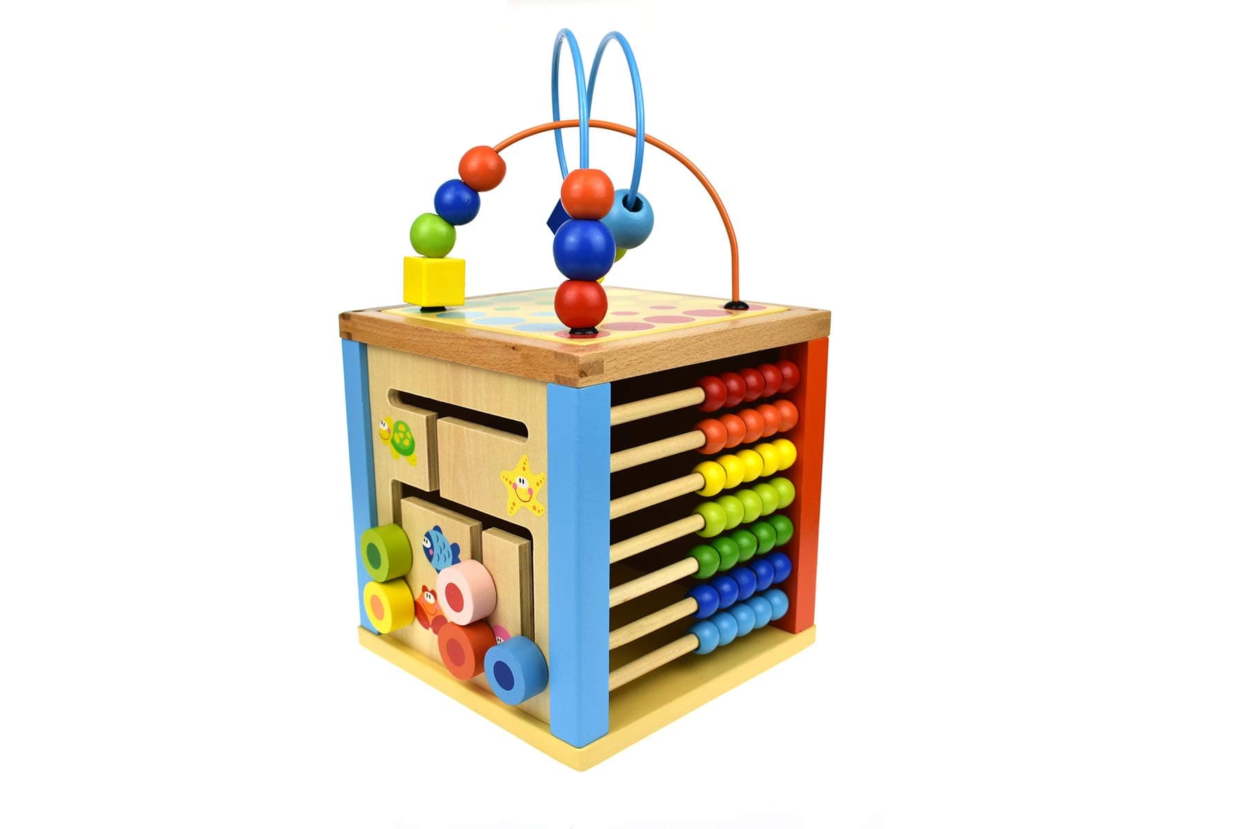 Tooky Toys TKB521 Craft Trikes Play Cube Centre Set, Various, 19.2 x 19.2 x 19.2 cm