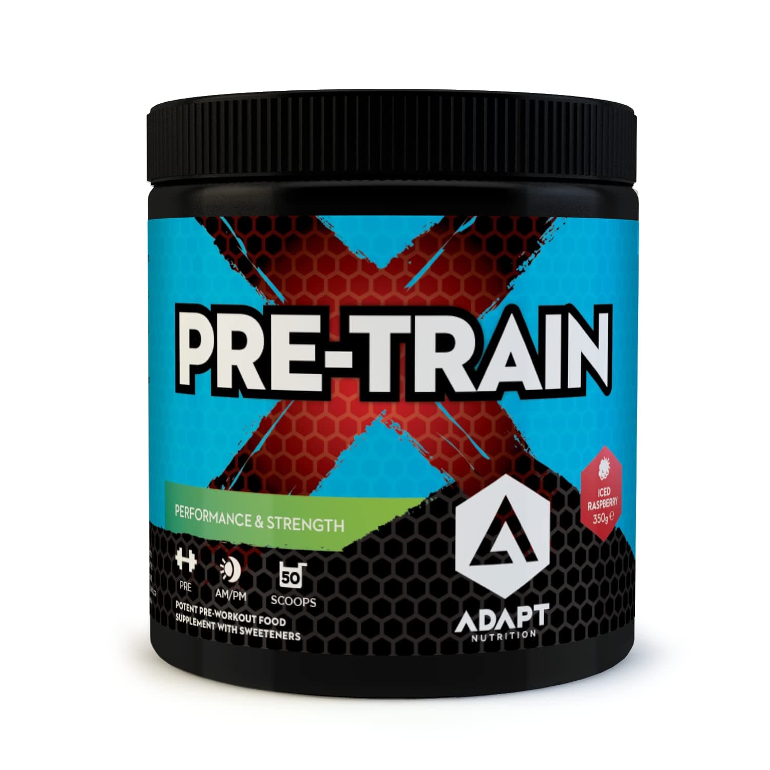 PreTRAIN 350gm Iced Raspberry Flavour