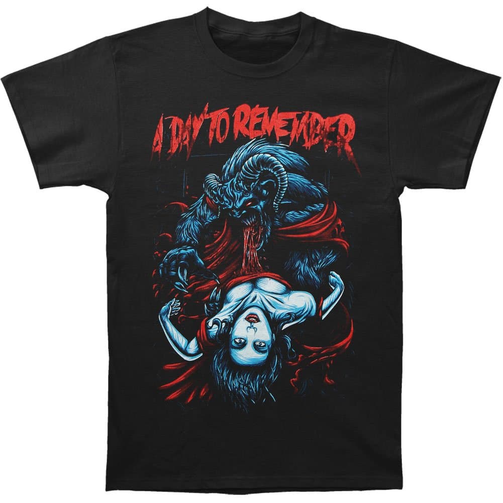 A Day To Remember Men's Beauty and The Beast T-Shirt Black