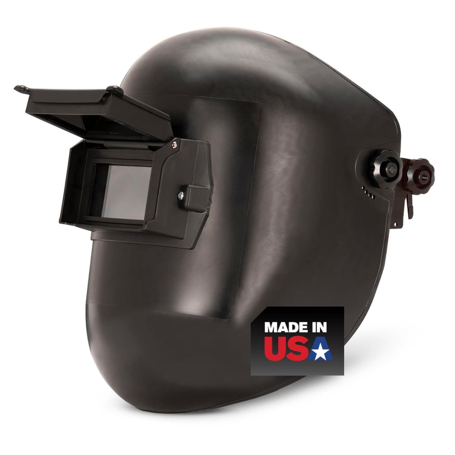 Jackson Safety PL 280 Pipeliner Welding Hood - Flip Front Welding Helmet - Shade 10 (Multiple Headgear Styles and Colors)