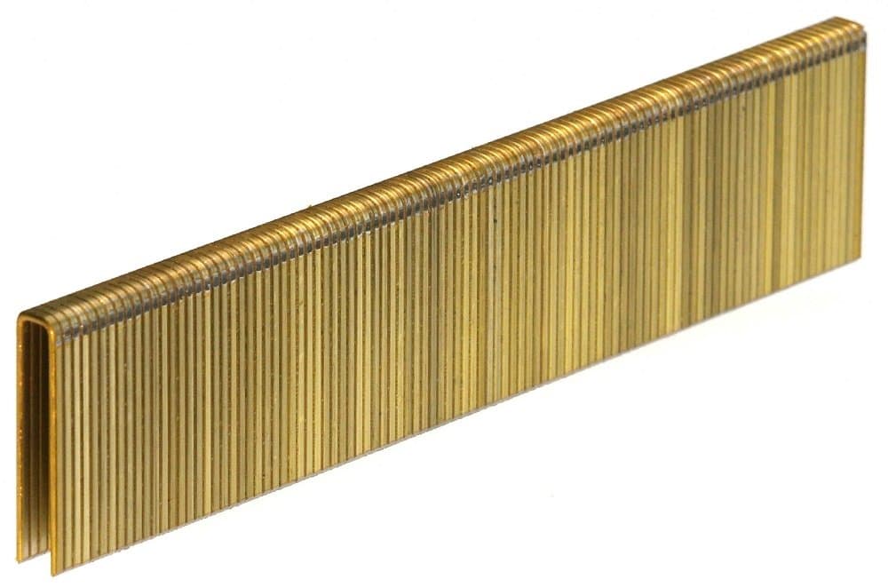 PREBENA 1/4-Inch Crown x 5/8-Inch Length x 18 Gauge Senco L Style Galvanized Construction Staples (5000-Pack)
