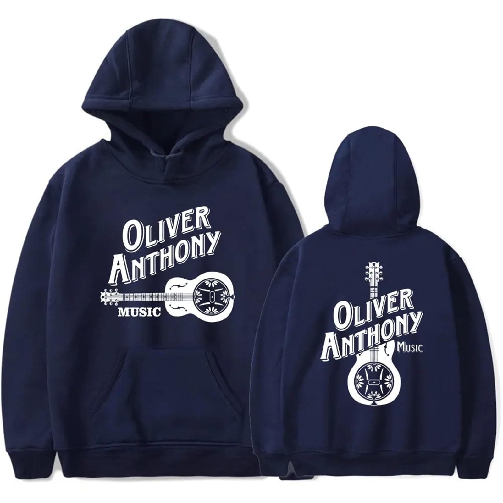 OUHZNUX Oliver Anthony Hoodie Men's Drawstring Hoodie Sweatshirt Music Merch Oam Tour Music Fan Pullover XS-3XL