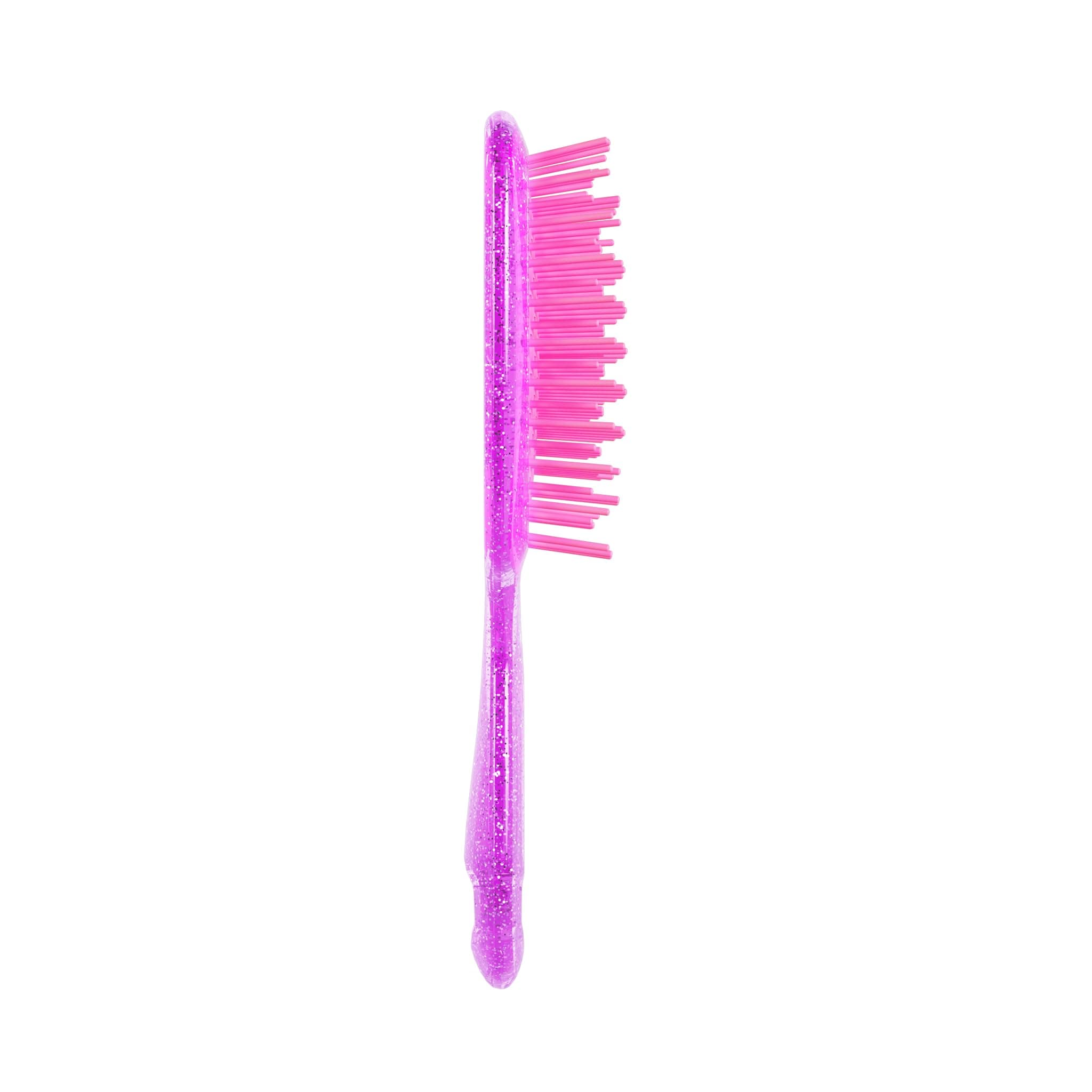 FHI Heat UNbrush Detangle Brush for Painless Brushing on All Wet or Dry Hair - Durable DuoFlex Antistatic Brush, Lightweight Handle, Breathable Hair Brush, Rose Quartz Pink