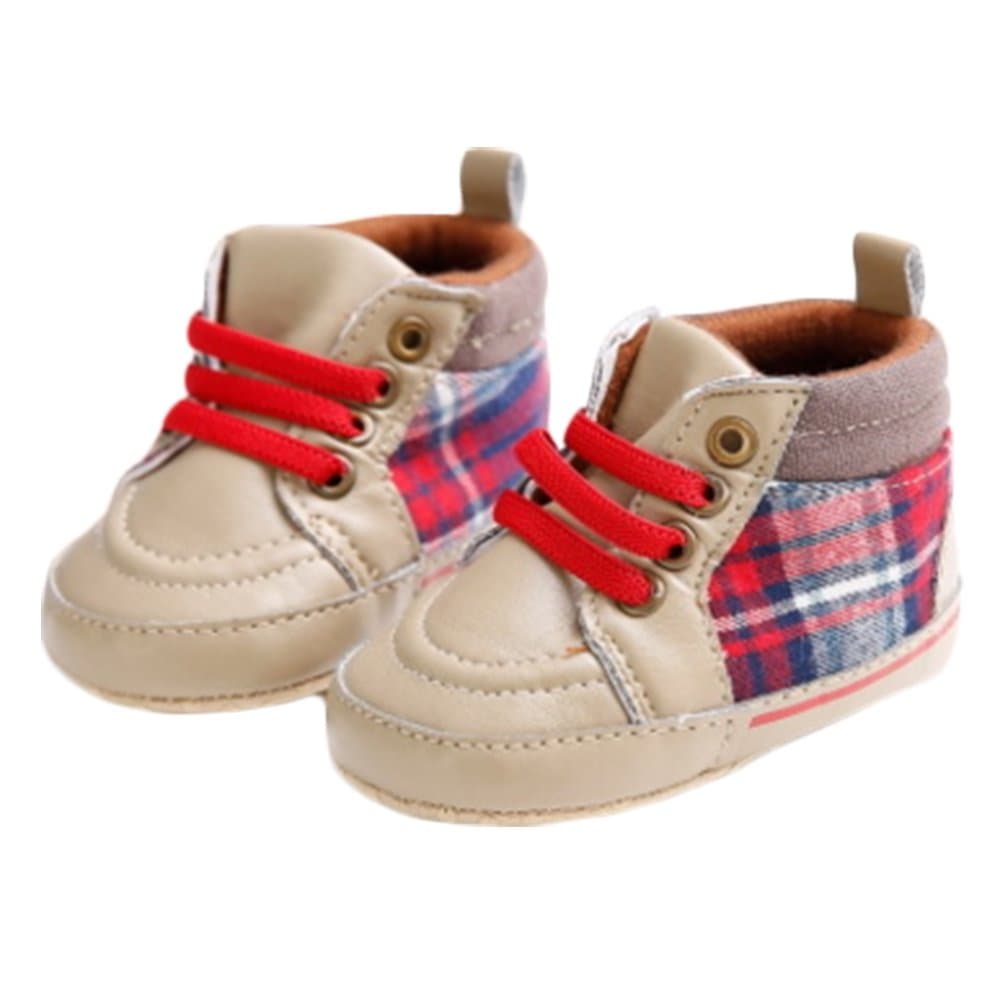 Weeny Red Laced Boots Infant Toddler Shoes