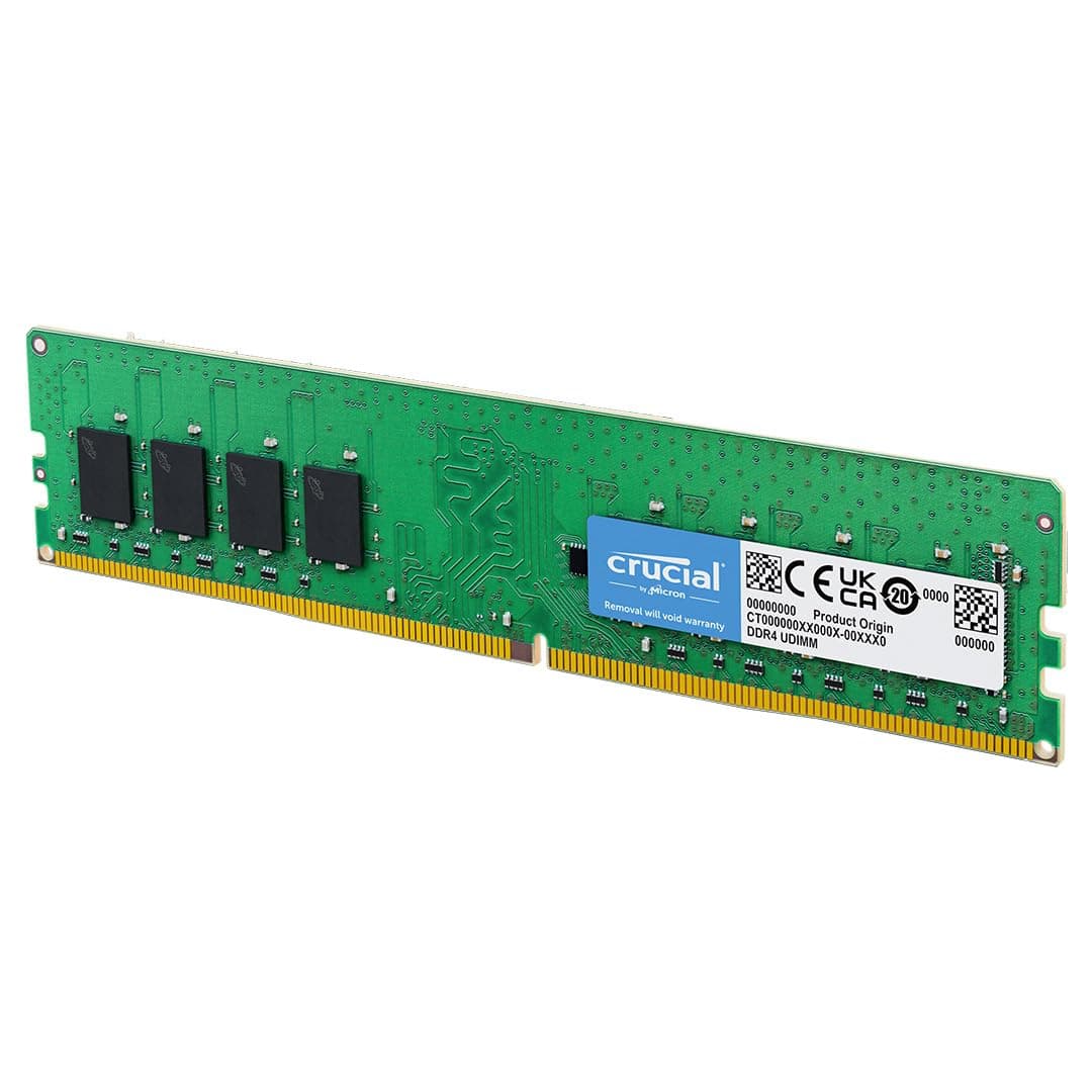 Crucial 4GB DDR4 2666MT/s(PC4-21300) CL19 UDIMM 288pin CT4G4DFS8266 Desktop Memory Upgrade