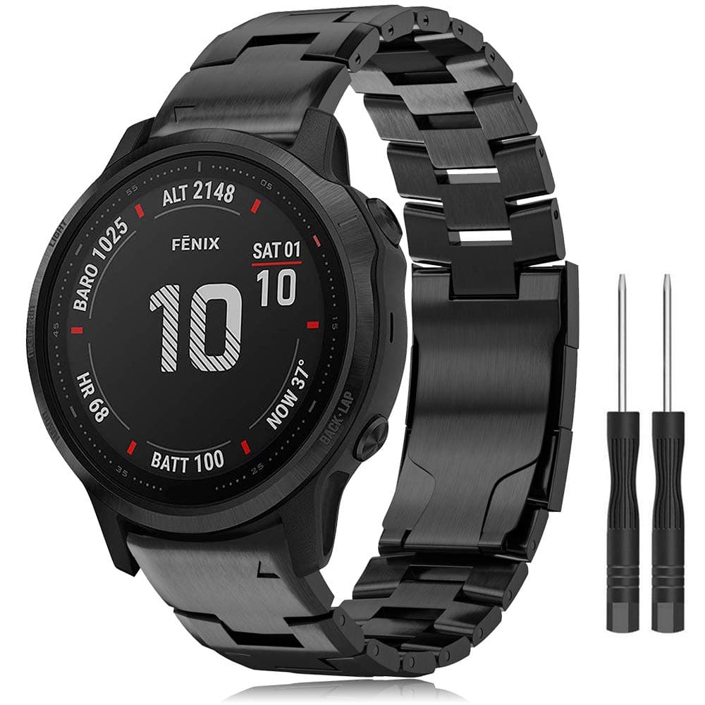 TOPsic Strap Fenix 6S, 20mm Band Light Titanium Alloy Bracelet Watch Strap for Fenix 5S Plus/Fenix 5S/Fenix 6S/Fenix 6S Pro/Fenix 6S Sapphire/Fenix 7S/Fenix 7S Solar/Fenix 7S Sapphire Solar