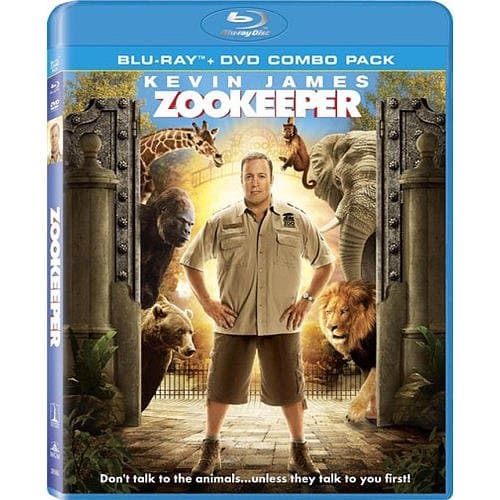 Zookeeper 2-Disc BLU-RAY and DVD Combo Pack