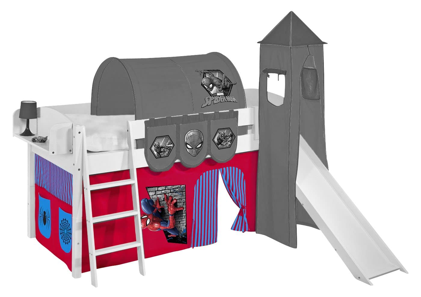 Lilokids Curtain Spiderman - for midsleeper and bunk bed