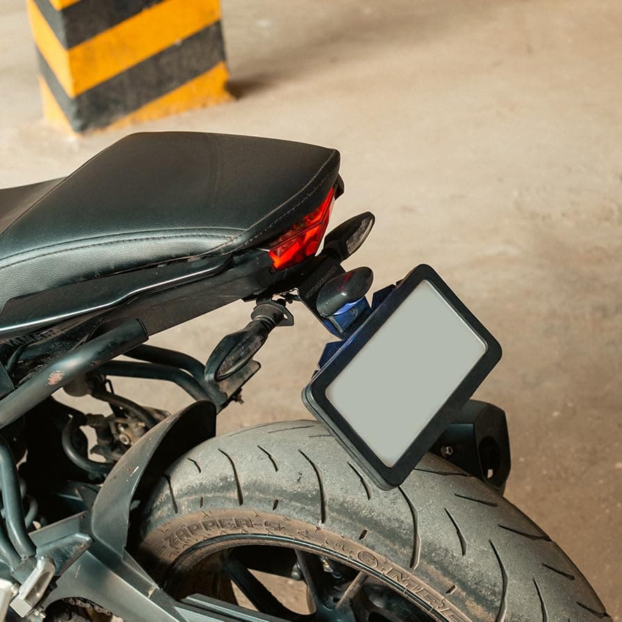 MOTOAGGRANDIZE Tail Tidy/Fender Eliminator for MT 15 | Color: Matte Black [Watch Out for Our Counterfeit Product listings]