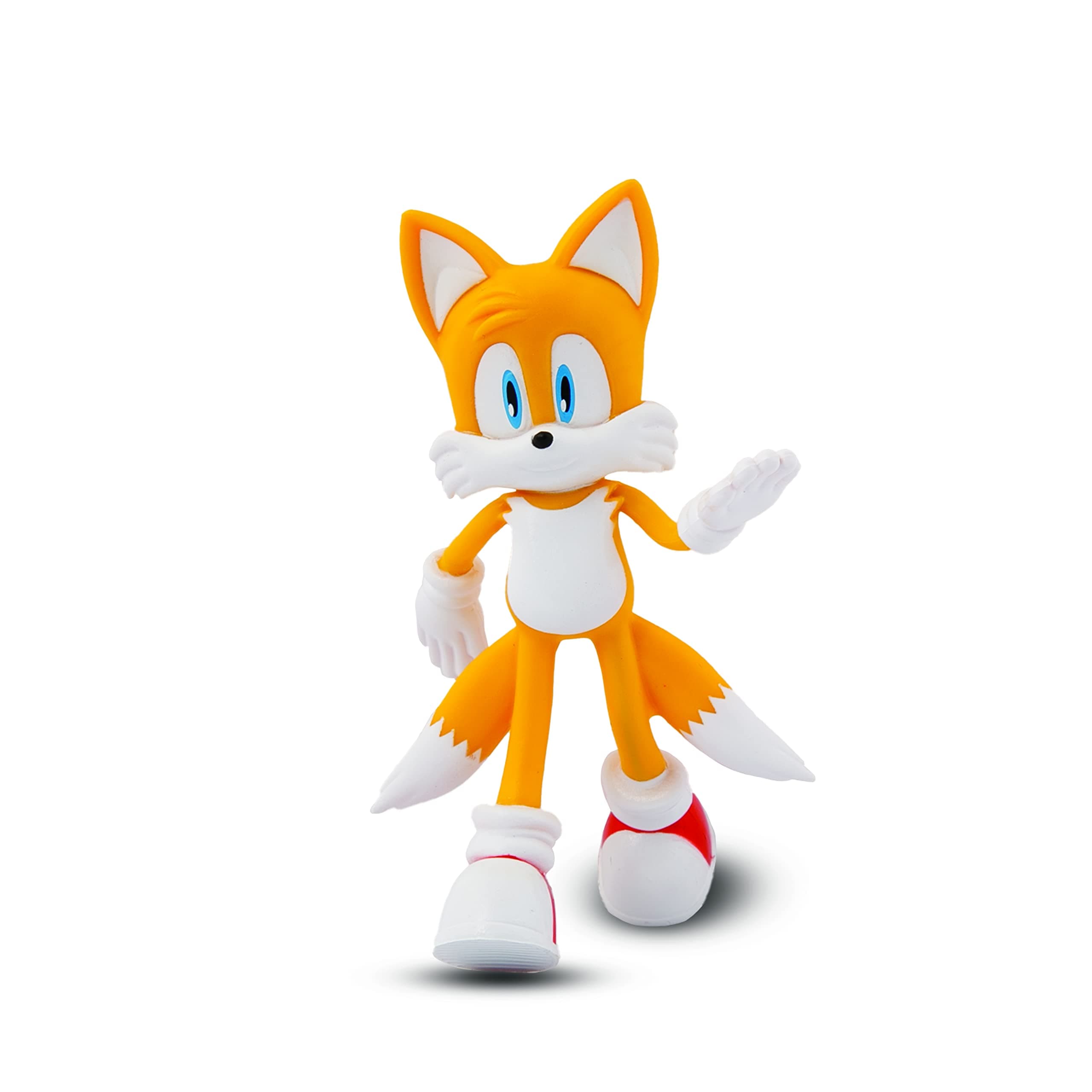Sonic The Hedgehog Tails Figure - Flexible Poseable Action Toy for Kids Ages 3 and Up