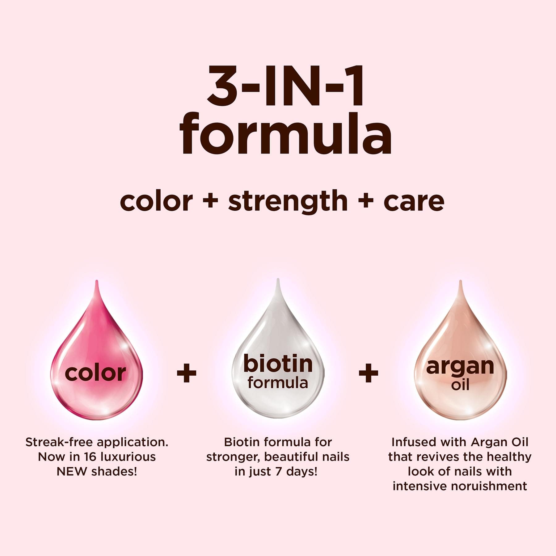 Sally Hansen Color Therapy Nail Polish, Raisin the Bar, Argan Oil Formula, .5 Oz, Color Nail Polish, Nail Strengthener, Strong Nails, Nail Treatment, Growth Treatment