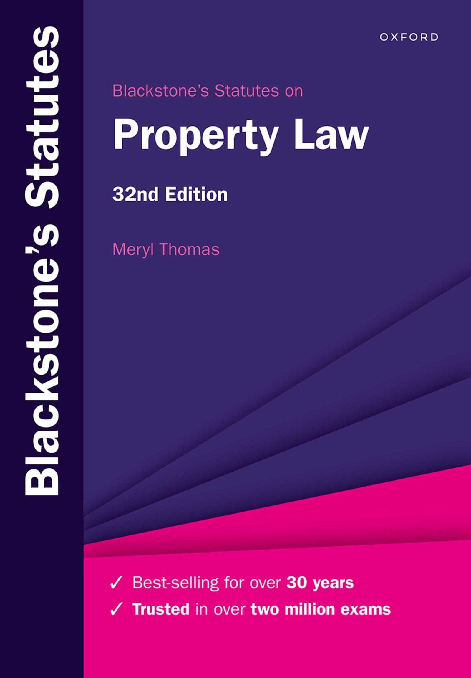 Blackstone's Statutes on Property Law Paperback – 26 July 2024