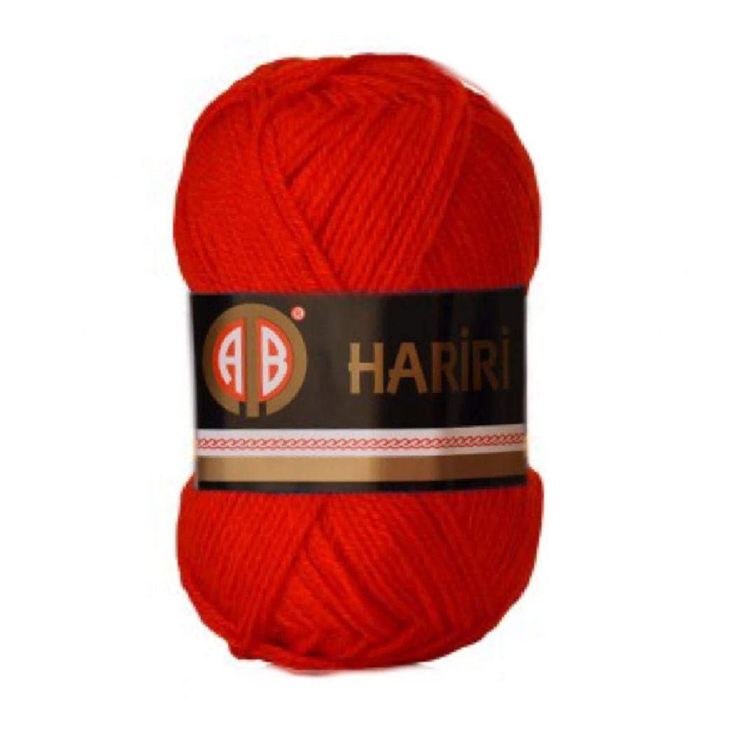 AB Hariri Red Colour No.207 Crochet and Knitting Yarn