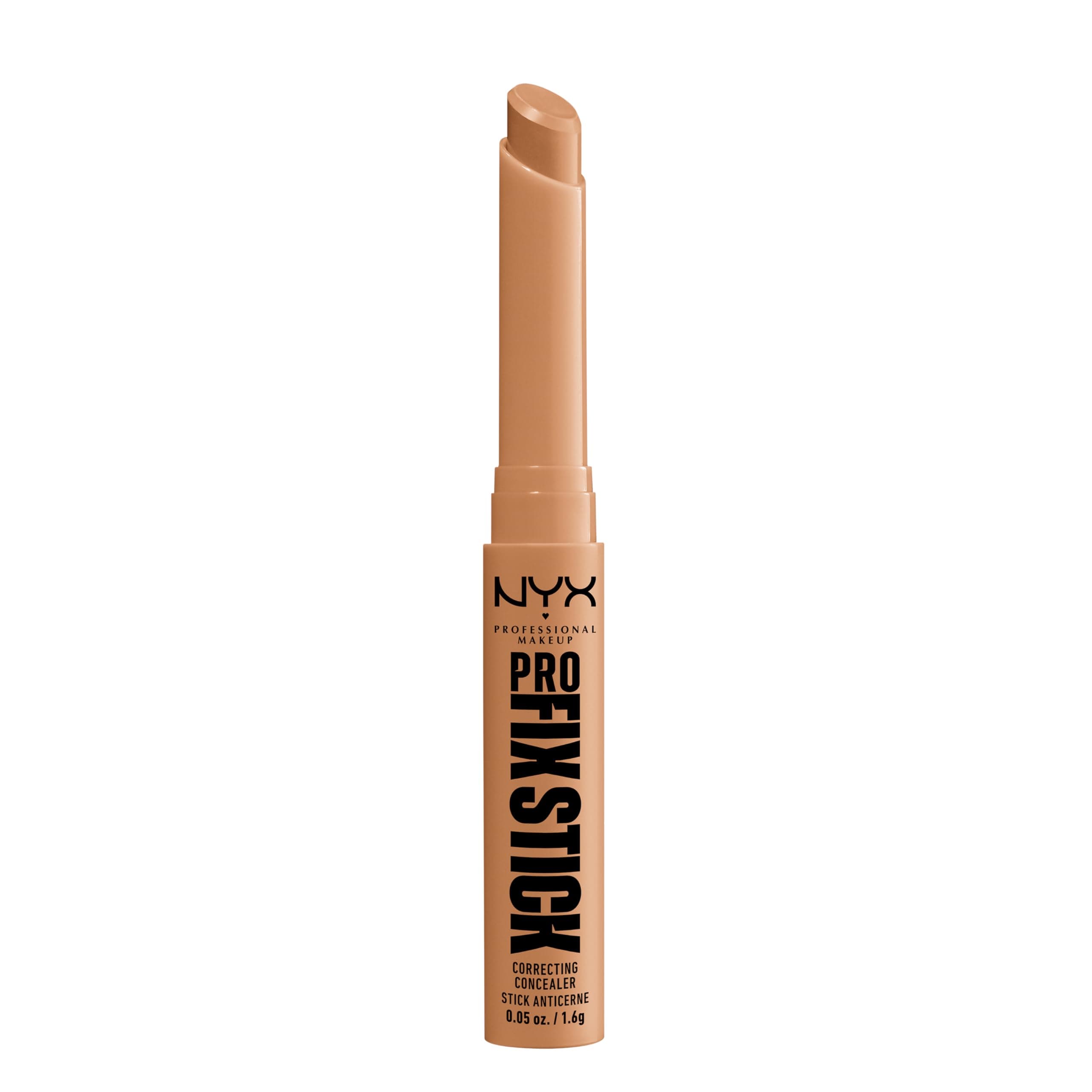 Correcting Concealer Stick, Covers Blemishes, Dark Spots and Discolouration, 12H Wear, Infused with Hyaluronic Acid, Vegan Formula, Pro Fix Stick, Cinnamon