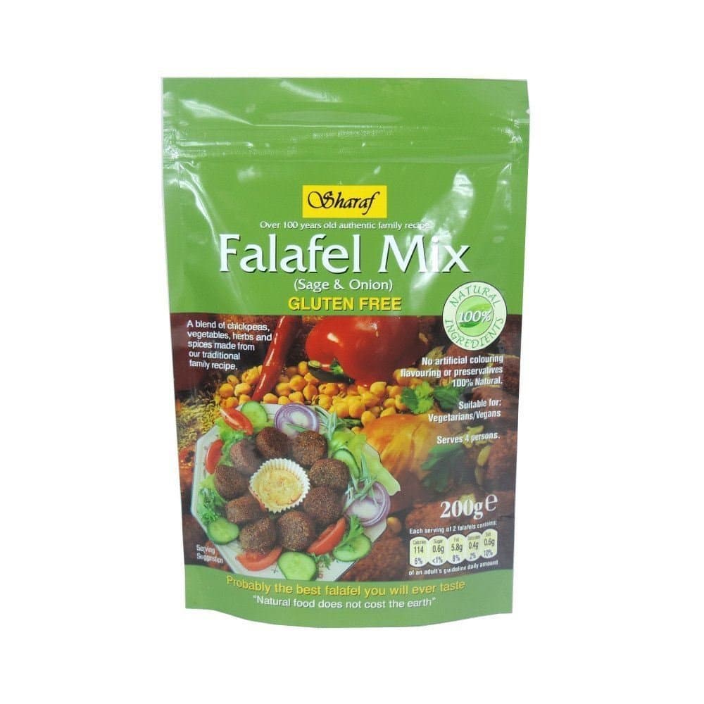 (8 Pack) - Sharaf Sage & Onion Falafel Mix| 200 g |8 Pack - Super Saver - Save Money