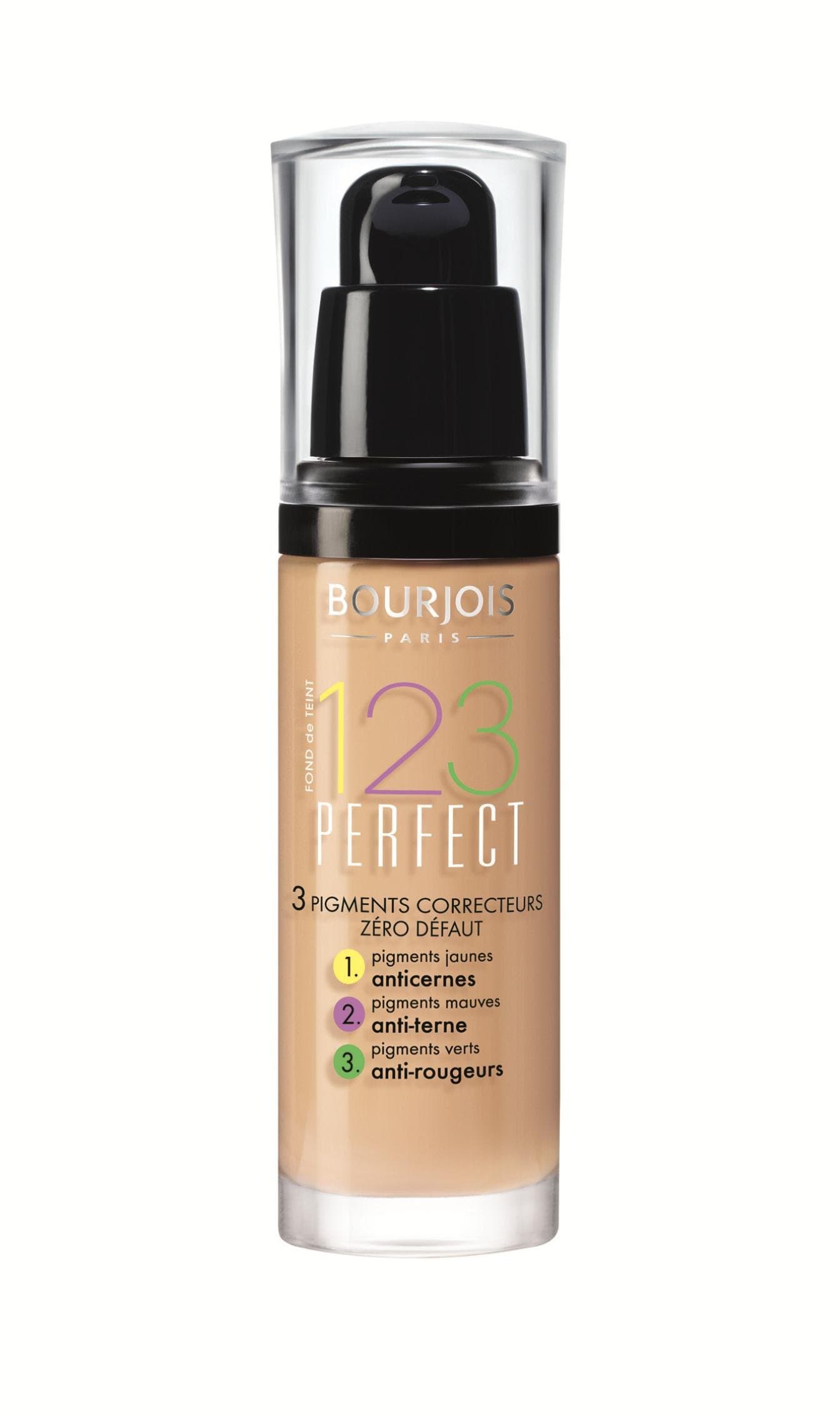 Bourjois 1,2,3 Perfect Foundation, 56 Rose Beige, 30 ml