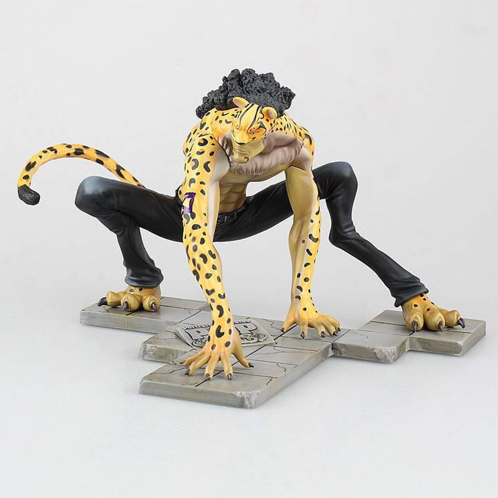 Toy Model One Piece POP Rob Luke Cheetah Form Toy Anime Model Doll