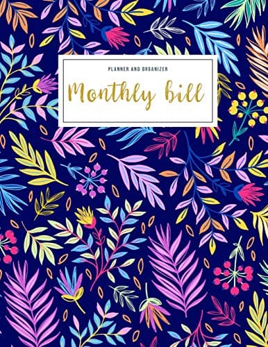 Monthly Bill Planner and Organizer: monthly billing planner | 3 Year Calendar 2020-2022 My monthly bill planner with income list,Weekly expense ... Notebook (Financial Planner Budget Book)