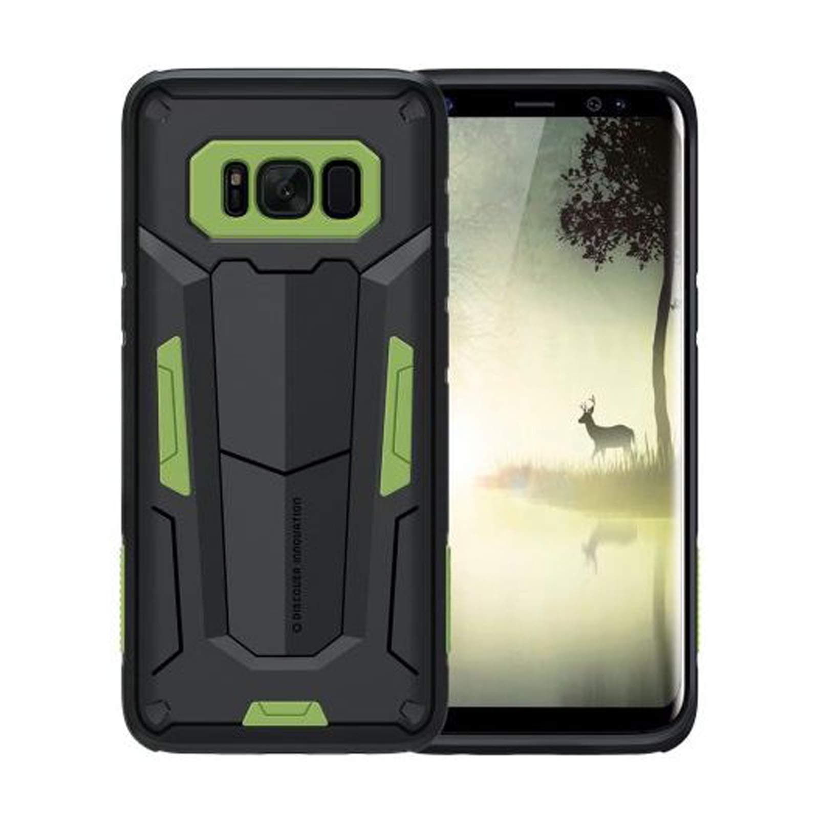 Nillkin Defender Samsung S8 Plus Case - Black/Green