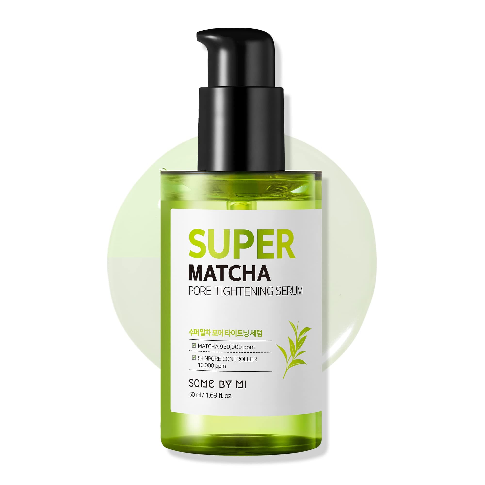 Super Matcha Pore Tightening Serum | 50ml | Made From Match Water For Sensitive Skin | Skin Moisturizing And Purifying Effect - Blackheads, Sebum & Pore Care