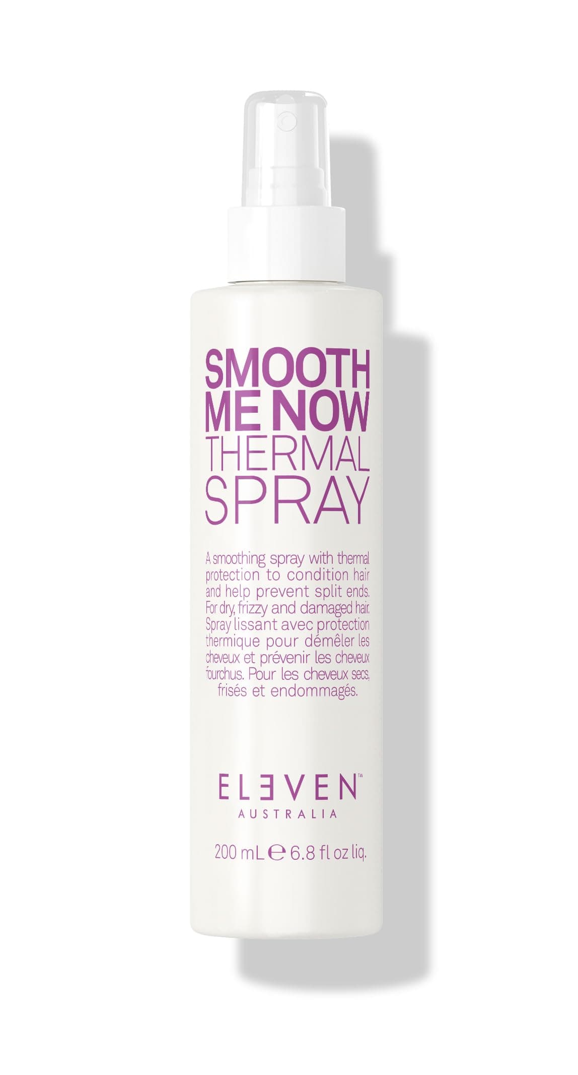 Smooth Me Now Thermal Spray for Women & Men - Heat Protectant Spray for Hair, Anti Frizz, Heat Styling Protection for Dry Damaged Hair, Sleek Results, Lightweight Formula - 6.8 fl oz