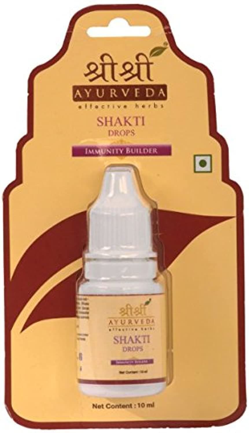 Sri Sri Ayurveda Shakti Drops - 10ml x 2(Pack of 2)