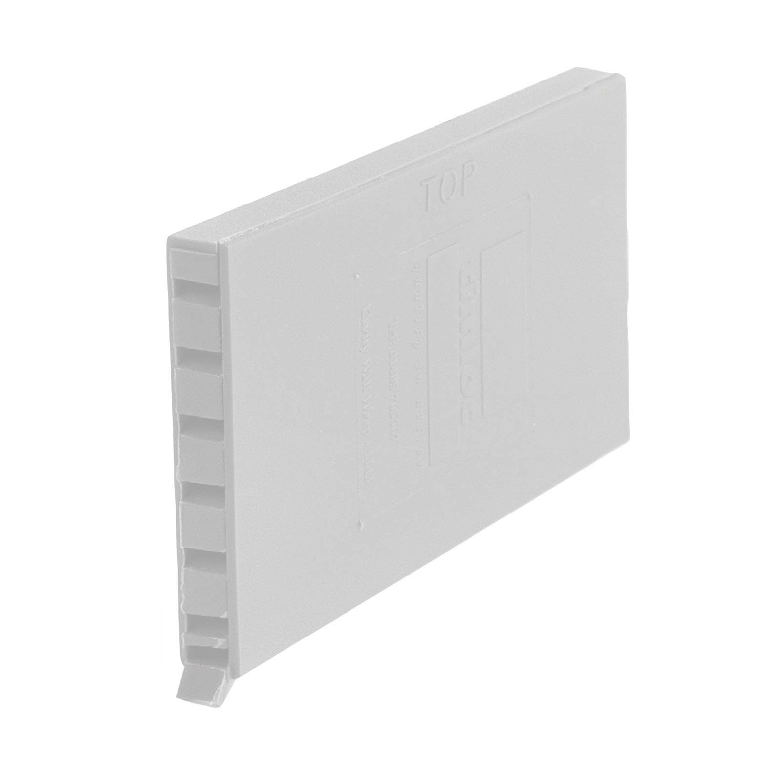 10 x White Brick Weep Vents, Ventilation Cavity Walls & Retaining Garden Walls