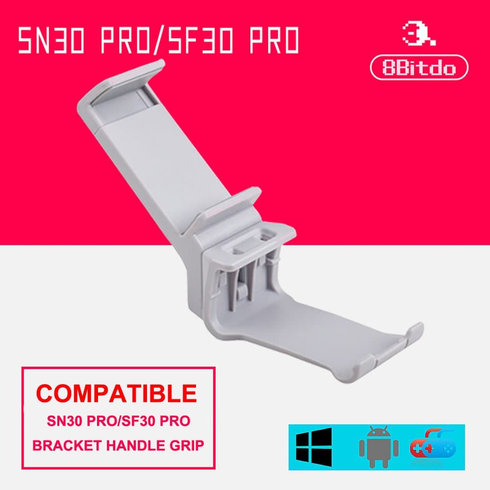 Bracket Handle Grip for 8Bitdo SF30 PRO/SN30 PRO Android/Windows/Mac OS/Nintendo Switch