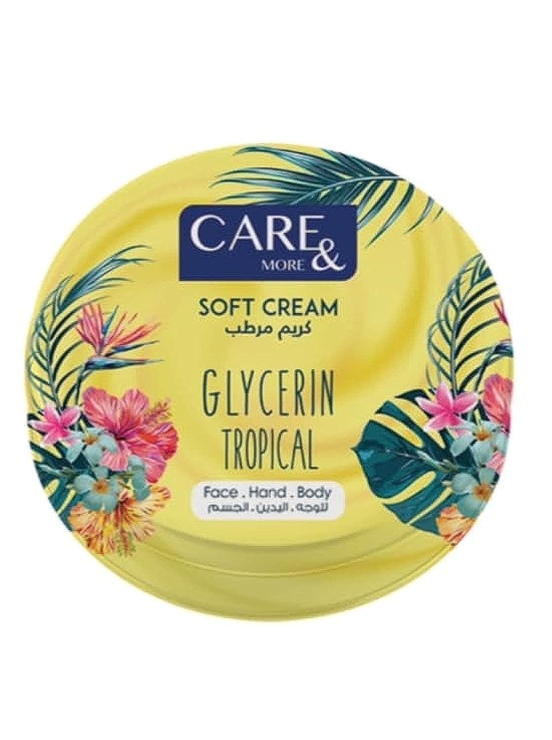 Care & More Soft Cream With Glycerin Tropical 75 ML