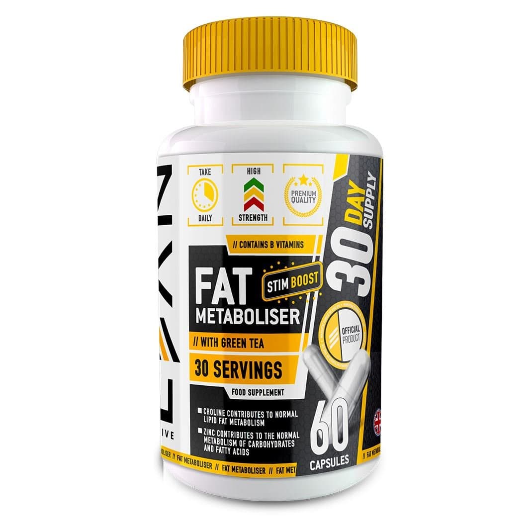 LEAN Nutrition Fat Metaboliser - Best Fat Burner For Weight Loss - Strong Slimming Pills - 60 Capsules