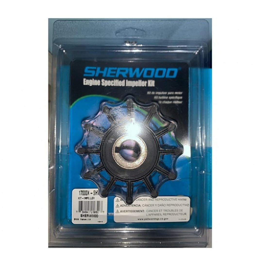Sherwood 12 Blade Sherwood Impeller Kit 17000K-SHW