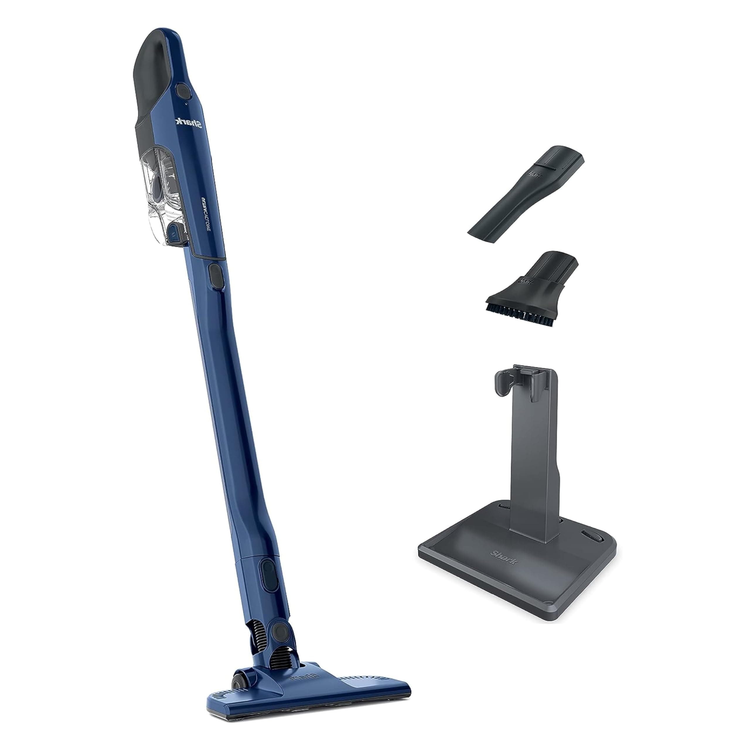 CH964AMZ 2-in-1 Cordless & Handheld Vacuum Ultracyclone System, Ultra-Lightweight and Portable for Car and Home, Washable Filter, XL Dust Cup, Crevice Tool & Scrubbing Brush, Blue