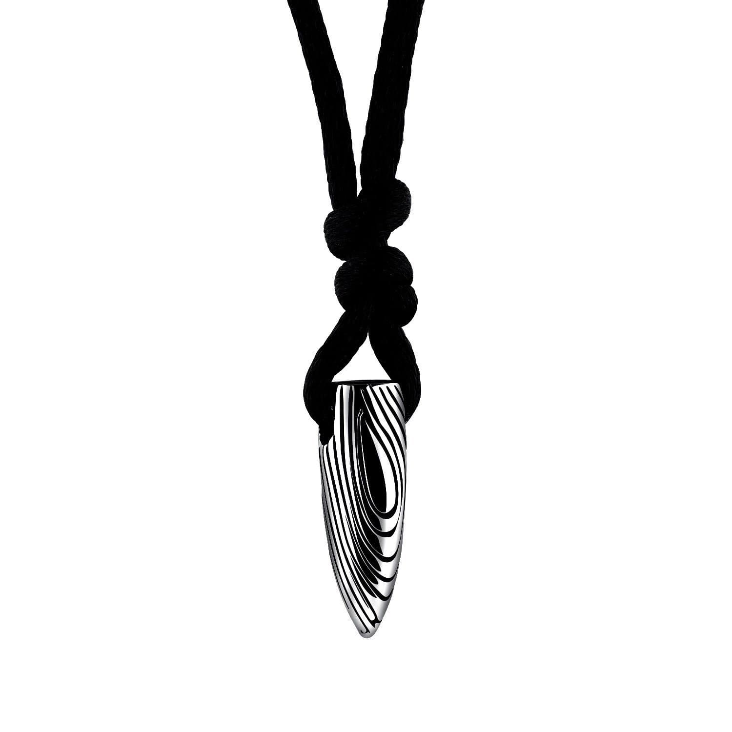 Bullet Necklace with Rope Chain The Bullet is Detailed Exactly Like The Real one