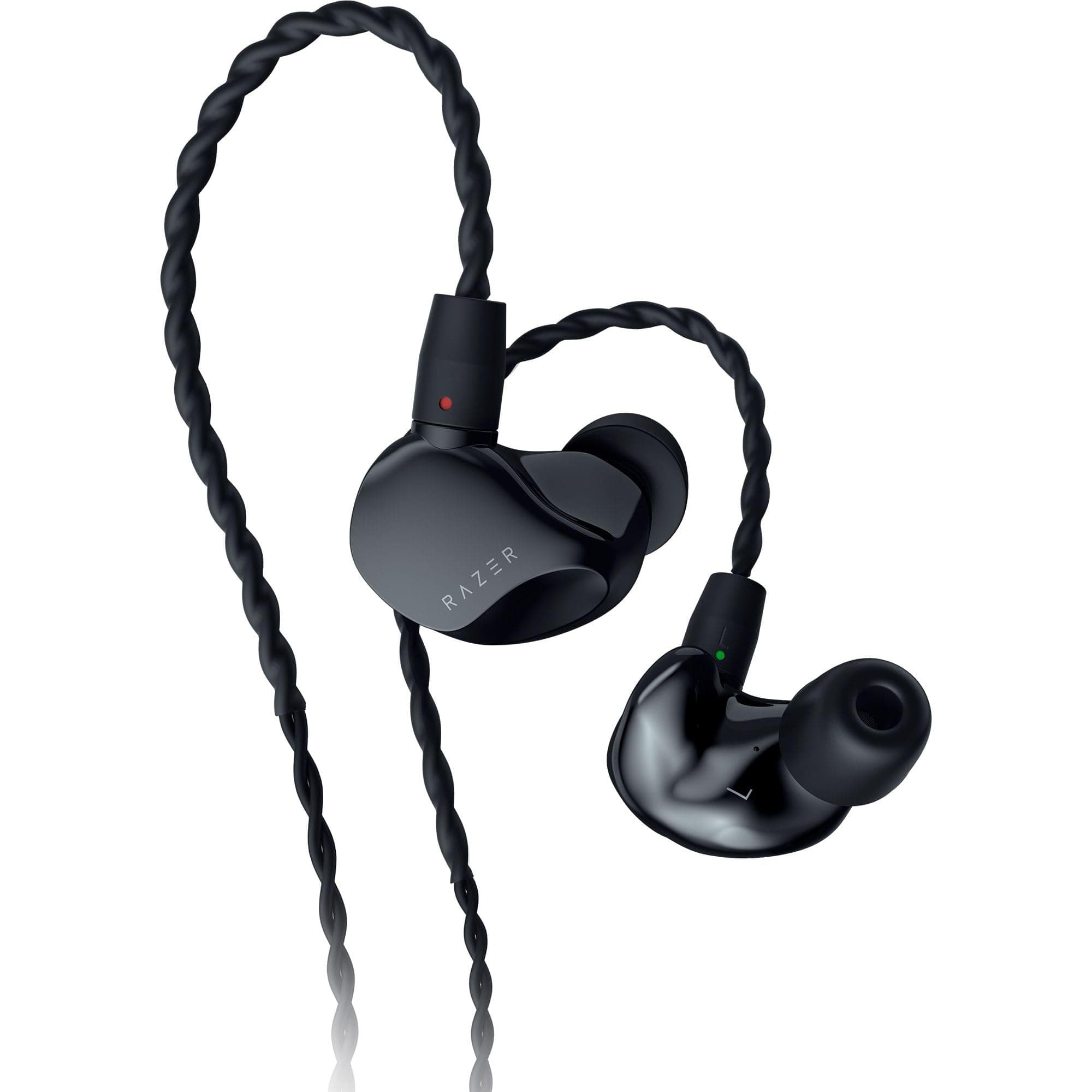 Moray - Ergonomic In-ear Monitor for All-day Streaming (Hybrid Dual-driver Acoustic Design, Ergonomic Low-profile Shape, Superior Passive Noise Isolation) Black