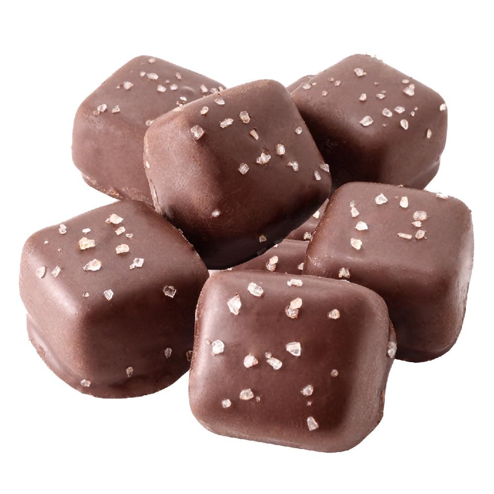 Milk Chocolate Sea Salt Caramel Squares Candy, 2-Pound Pack
