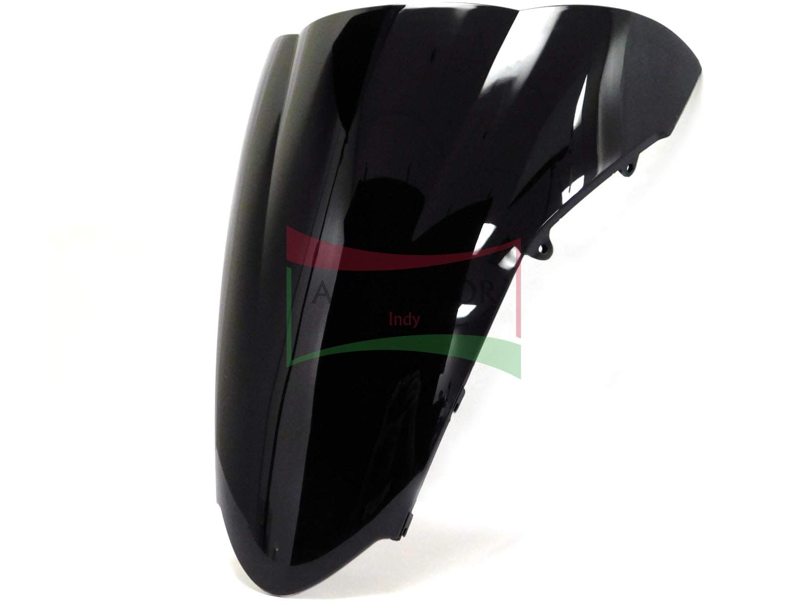 Protek ABS Plastic Injection Black Smoke Double Bubble Transparent Windscreen Windshield Compatible with 2002 2003 2004 2005 2006 2007 2008 2009 2010 2011 2012 2013 Honda VFR800 Interceptor 800