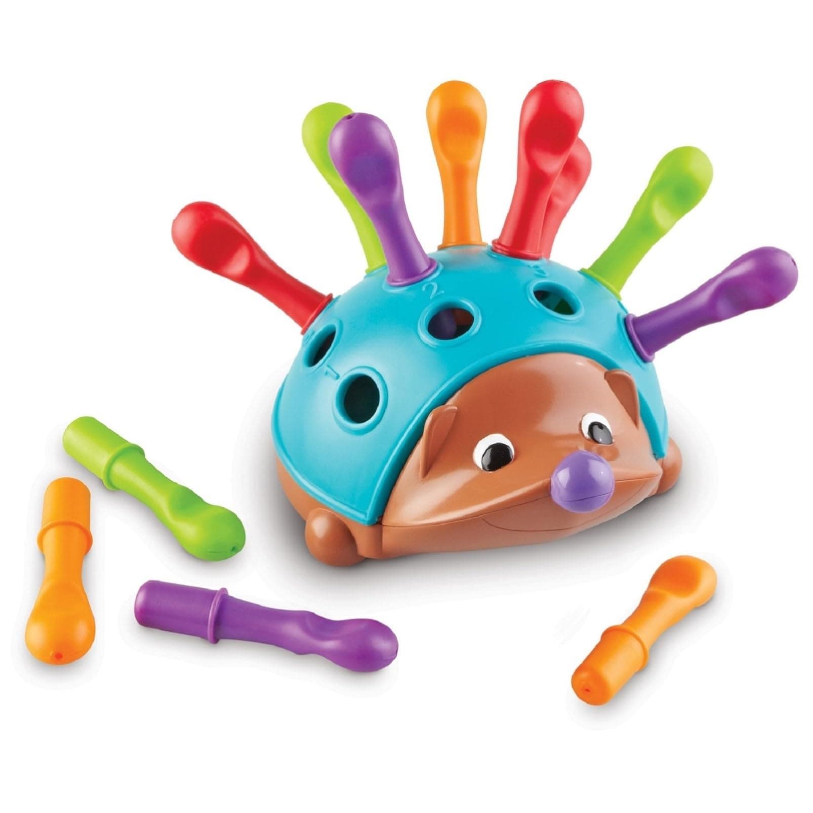 Learning Resources Baby Toy, Finger Dexterity Hedgehog, 1.5 Years Old, LER8904, Genuine Product