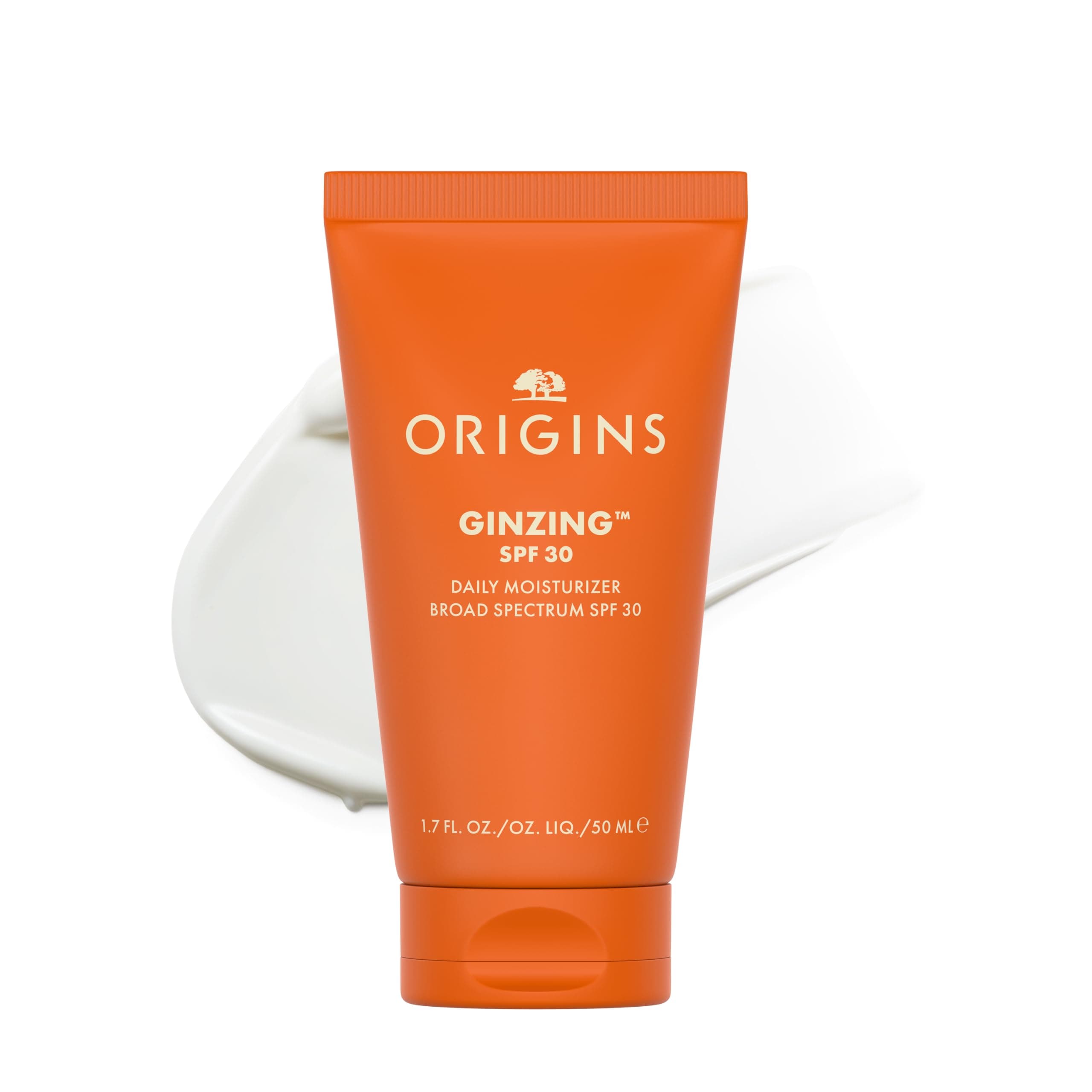 Origins GinZing Daily Face Moisturizer Sunscreen with SPF 30 | Delivers Radiance & All-Day Hydration | With Hyaluronic Acid, 1.7 Fl Oz