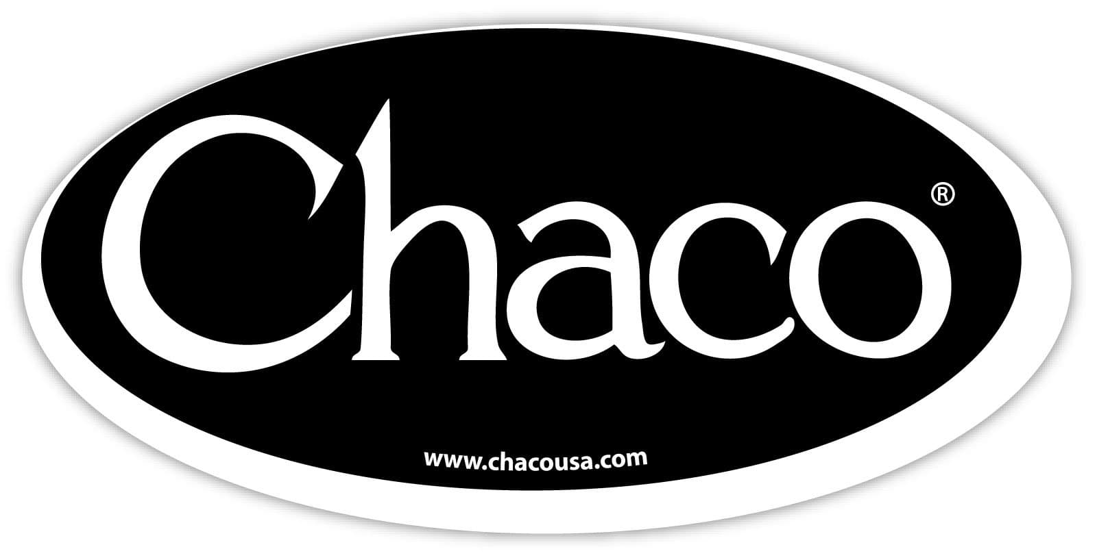 Chaco USA label sticker decal 6" x 3"