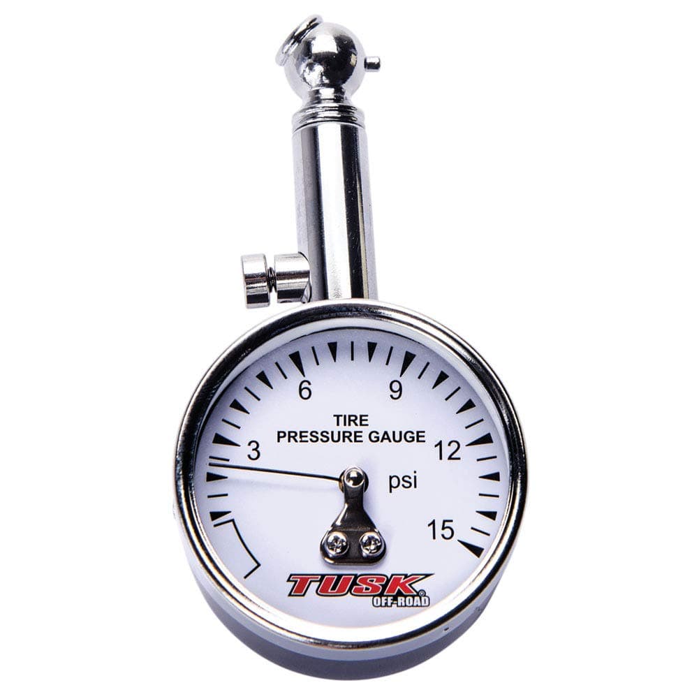 Low Pressure Dial Tire Gauge – Accurate PSI Measurement for ATV, UTV, and Motorcycle Tires