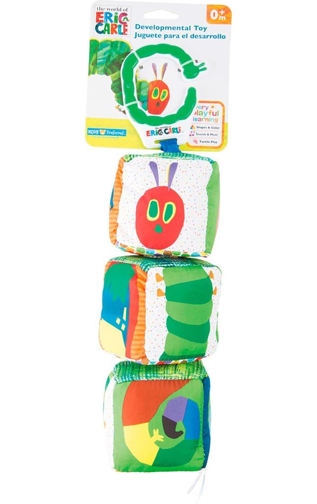 Raupe Nimmersatt Motorikspielzeug ""Wurfel""