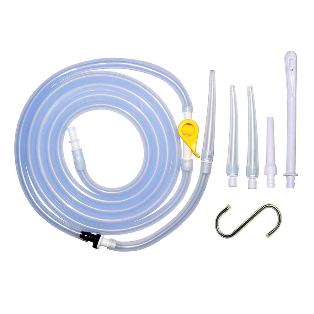Enema-Bag/Bucket Kit Replacement Part, Silicone Enema Hose Accessories, Include Enema Tubing, Tips, Connectors, Non-Return Valve, Stopcock Tap, Clamp
