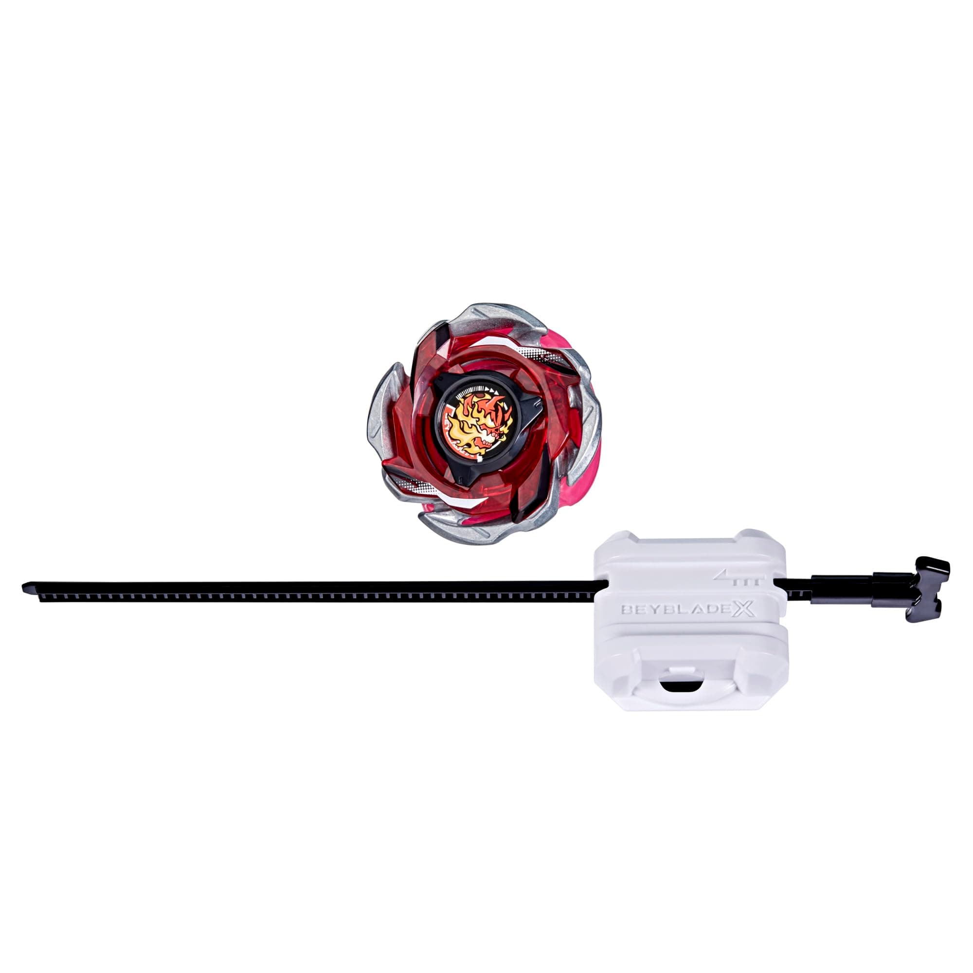 Beyblade X, Starter Pack Reaper Incendio T 4-70K CX with Spinning Top and Launcher