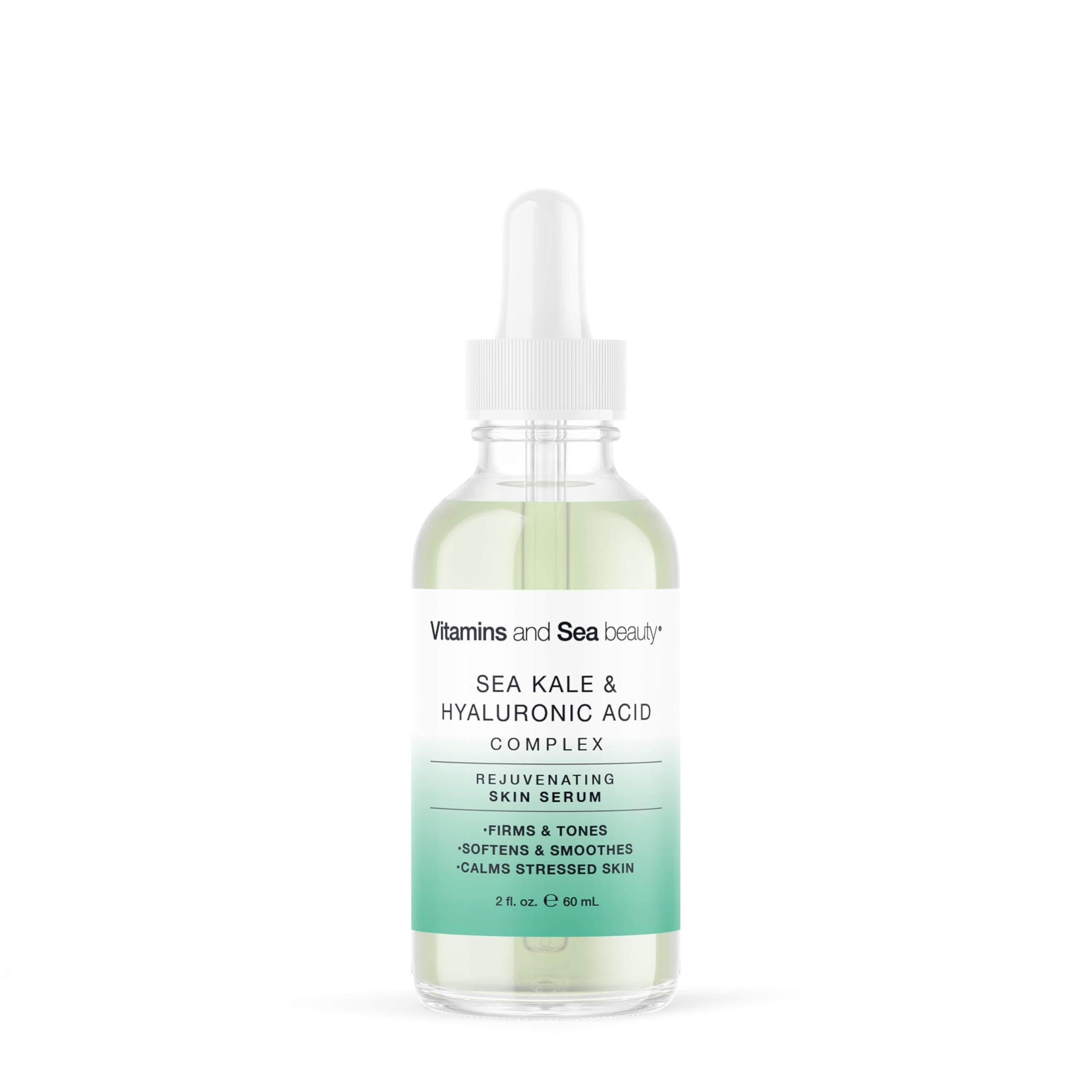 Rejuvenating Skin Serum with Sea Kale & Hyaluronic Acid – Hydrating & Calming Complex for Smooth, Radiant Skin – 2 fl oz