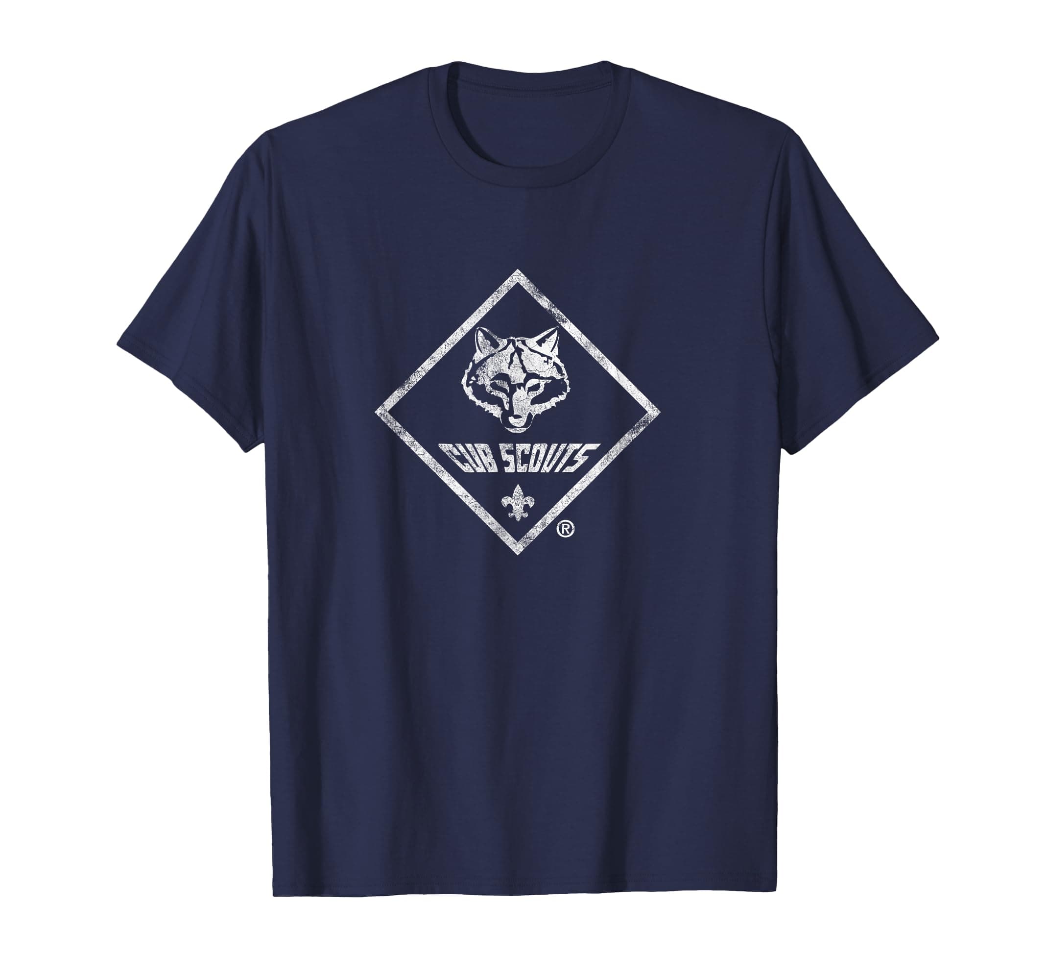 Cub Scouting (White Distressed) T-Shirt